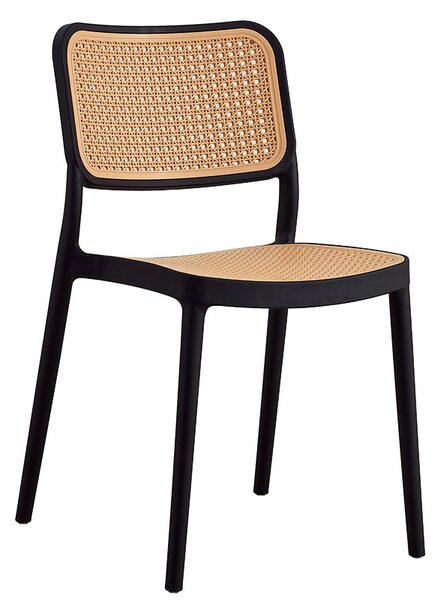 Scaun Poetica cu protectie UV, Alb, 42x52x81 cm