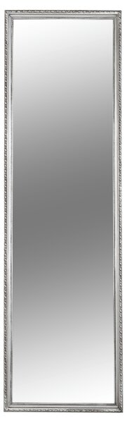 Oglinda MALKIA TYP 3, lemn/sticla, argintie, 38x128 cm