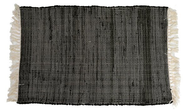 Covor RENSKE 60x90 cm, negru/dungi
