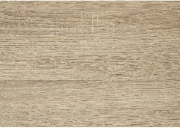 Bibliotecă de perete neagră/în culoare naturală cu aspect de lemn de stejar 75x91 cm Seaford – Actona