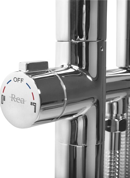 Baterie de podea Rea CLARK CHROME