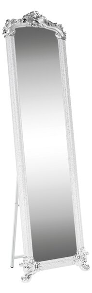 Oglindă, alb / argintiu, ODINE
