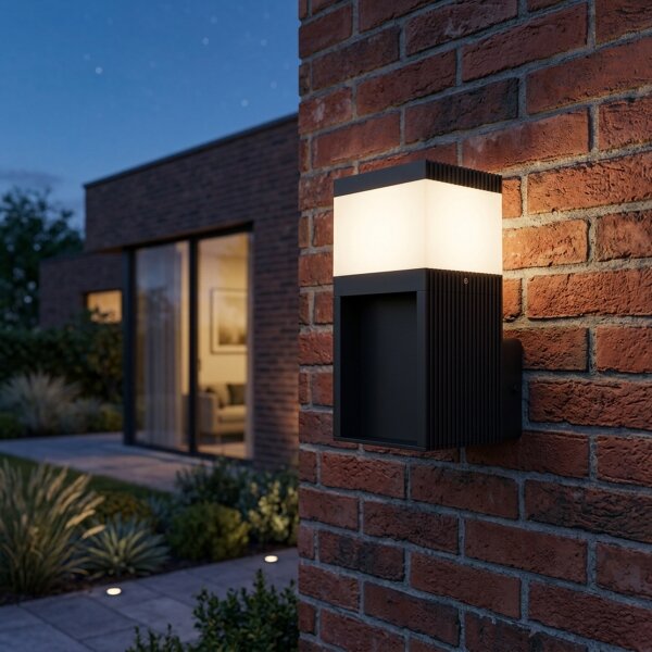 Lampă de perete pentru exterior VESPER 1xG9/5W/230V IP54 neagră