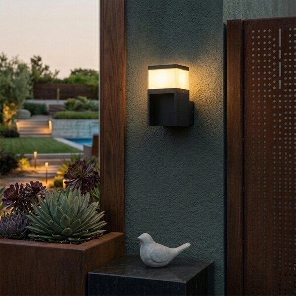 Lampă de perete pentru exterior VESPER 1xG9/5W/230V IP54 neagră