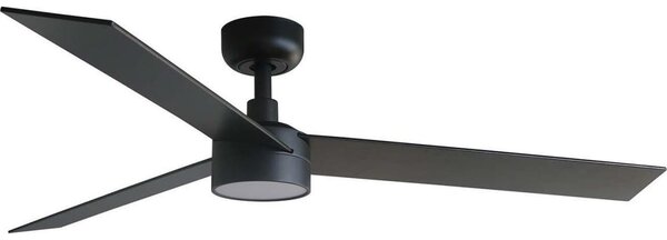 FARO RUDDER L 34298WT1S-LED Ventilator cu LED dimabil 18W/230V, CCT, diam. 132 cm, maro/negru, WT + telecomandă