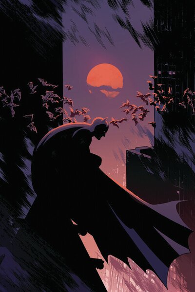 Poster de artă Batman - Midnight