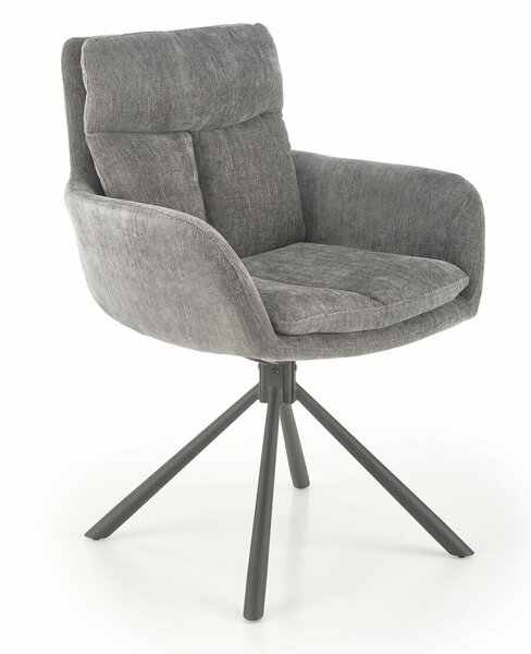 Scaun Houston 1564Gri, 9x6x7cm, Tapiterie, Metalic