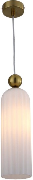 Light Prestige Piega lampă suspendată 1x40 W alb-auriu LP-939/1PWHITE