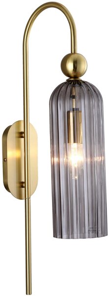 Light Prestige Piega lampă de perete 1x40 W fumuriu-auriu LP-939/1WSMOKED