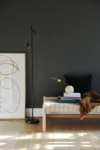 Nordlux Omari lampă de podea 2x3.2 W negru 2112254003