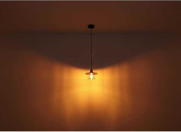 Globo Lighting Viejo lampă suspendată 1x60 W negru-cupru 15086BH1