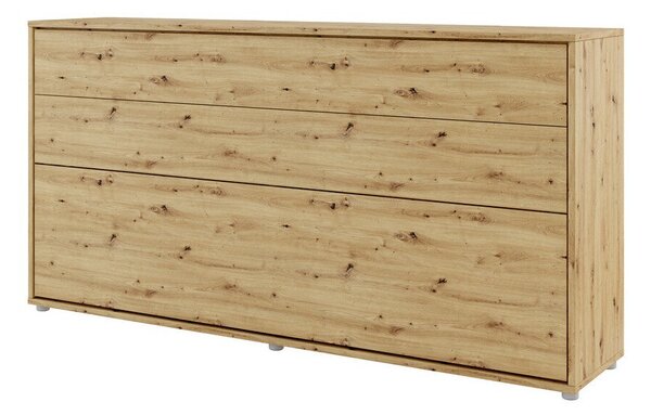 Pat rabatabil Concept Pro Lenart VSingle, Maro deschis, 90x200, PAL laminat, Somiera patSomiera pat, 12x21x11cm