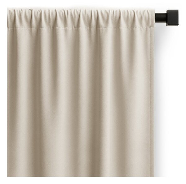 Draperie crem dimout (semi-opacă) 140x250 cm Carli – Restilo