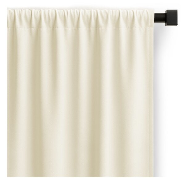 Draperie fildeș dimout (semi-opacă) 140x270 cm Carli – Restilo