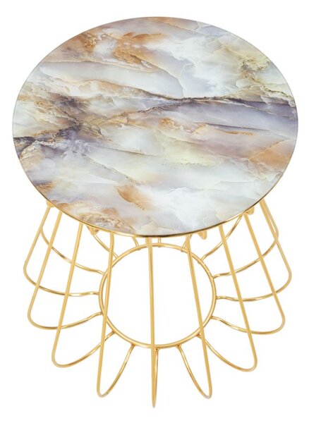 Masuta cafea Bologna Glamo 48/52 cm