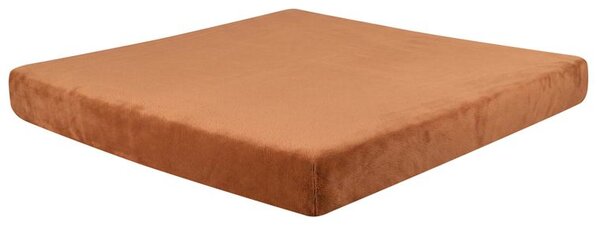Cearceaf cu elastic din micropluş aluniu 90 x 200 cm