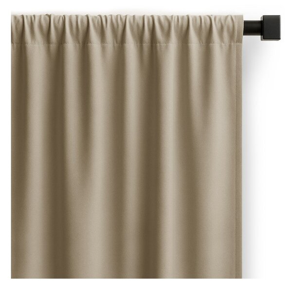 Draperie bej dimout (semi-opacă) 140x270 cm Carli – Restilo