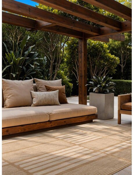 Covor pentru exterior și interior crem/în culoare naturală 120x170 cm Haringey Allington – Ted Baker