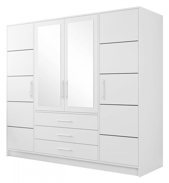 Dulap cu oglindă Nolan D4 (grafit). 1060475