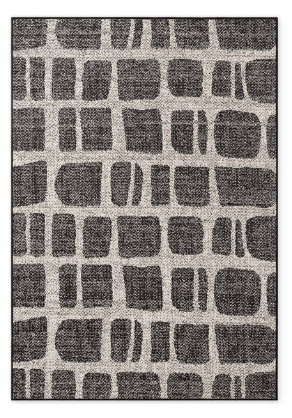 Covor pentru exterior și interior negru/crem 160x230 cm Haringey Ruskin – Ted Baker