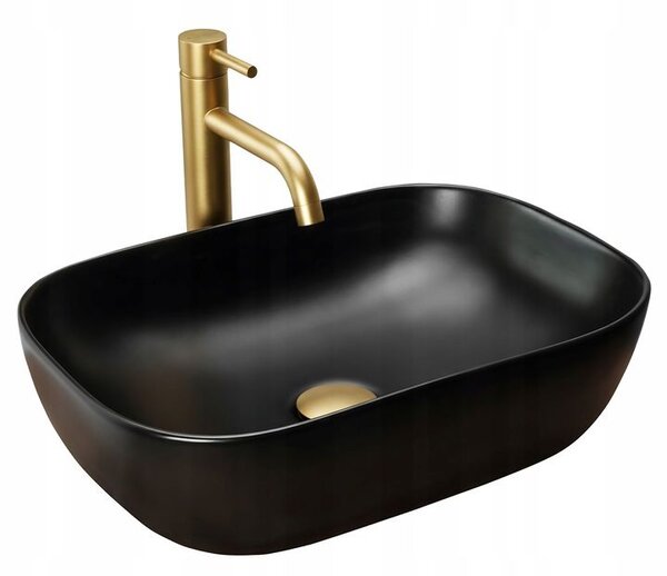 Lavoar pe blat Ceramic Basaro Hestia
