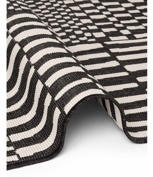 Covor pentru exterior și interior negru/crem 200x300 cm Haringey Barkham – Ted Baker
