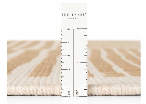 Covor pentru exterior și interior crem/în culoare naturală rotund ø 160 cm Haringey Bounds – Ted Baker