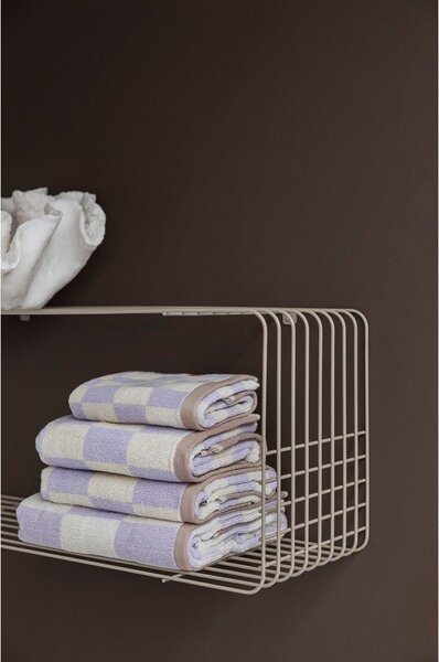 Raft bej etajat din metal 70 cm Wire – Mette Ditmer Denmark