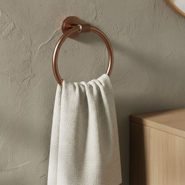 Cuier de baie Ring 5710 Galo Brush Copper