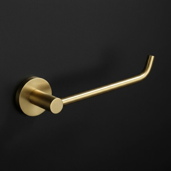 Suport hârtie igienică 5609 Leo Brush Gold