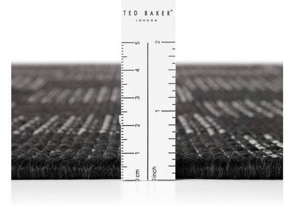 Covor pentru exterior și interior negru/crem 160x230 cm Haringey Dorothy – Ted Baker