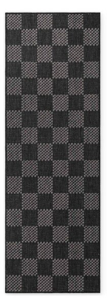 Covor tip traversă pentru interior și exterior negru/crem 80x200 cm Haringey Dorothy – Ted Baker