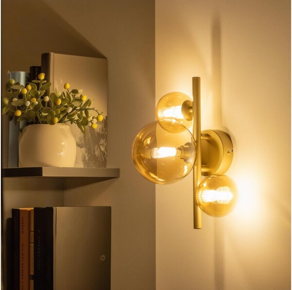 Aplică LED Brilagi MILLA 3xG9/3W/230V auriu