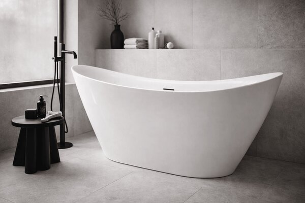 Cada baie freestanding Bari 1700 Alba