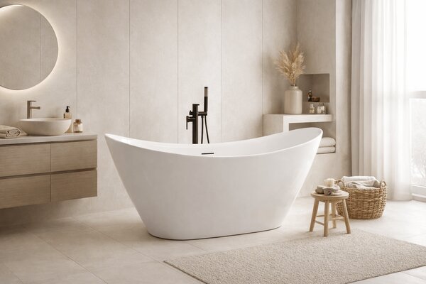 Cada baie freestanding Bari 1700 Alba