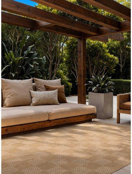 Covor pentru exterior și interior crem/în culoare naturală 120x170 cm Haringey Dorothy – Ted Baker