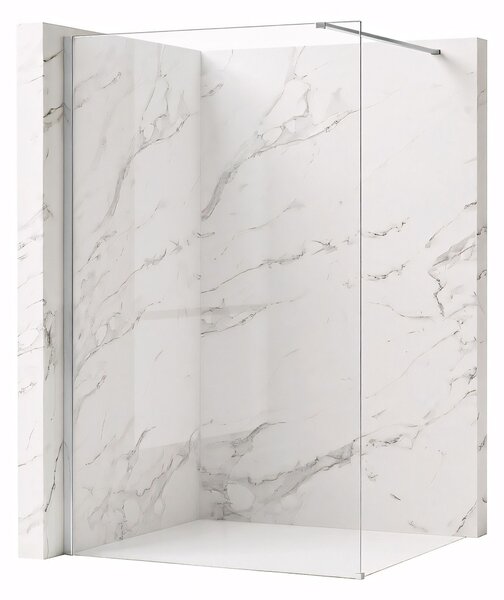 Paravan de dus Rea Flexi Transparent / Chrome 100