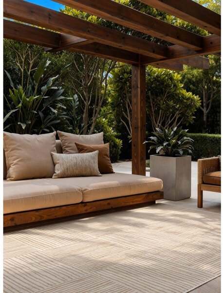 Covor pentru exterior și interior crem/în culoare naturală 120x170 cm Haringey Nightingale – Ted Baker