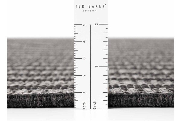 Covor pentru exterior și interior negru/crem 120x170 cm Haringey Linley – Ted Baker