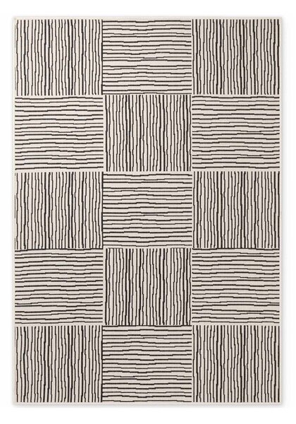 Covor pentru exterior și interior negru/crem 120x170 cm Haringey Nightingale – Ted Baker