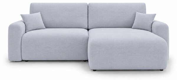 Coltar extensibil reversibil NORDEN PAROS 250x140 cm, gri deschis