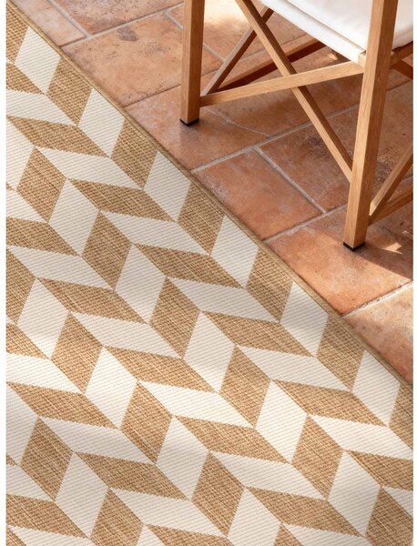 Covor tip traversă pentru interior și exterior crem/în culoare naturală 80x200 cm Haringey Terrick – Ted Baker