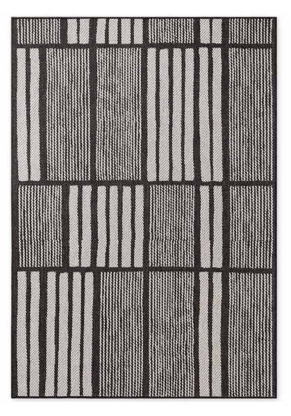 Covor pentru exterior și interior negru/crem 120x170 cm Haringey Allington – Ted Baker