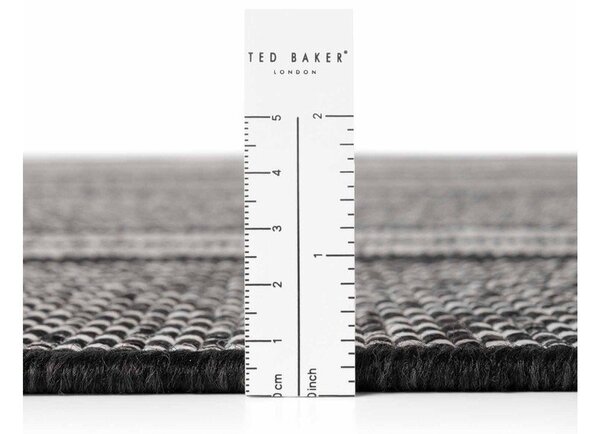 Covor pentru exterior și interior negru/crem 120x170 cm Haringey Allington – Ted Baker