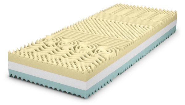 Saltea înaltă din spumă Komfort Premium 80x200x25 - husă Exclusive