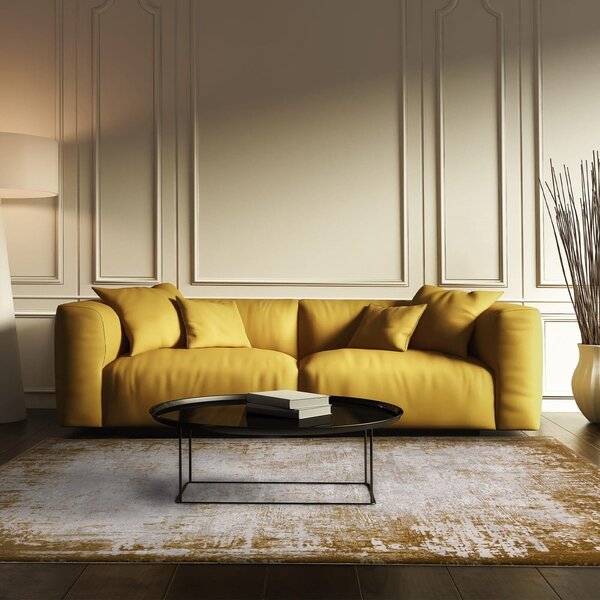 Covor galben ocru 80x150 cm Kuza – Asiatic Carpets