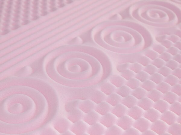 Saltea de cocos Sandra 90x200 Husă: Premium Jersey 3D
