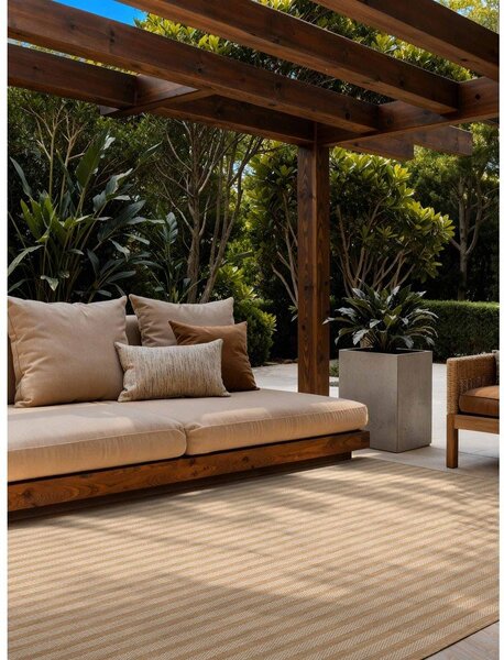Covor pentru exterior și interior crem/în culoare naturală 120x170 cm Haringey Linley – Ted Baker