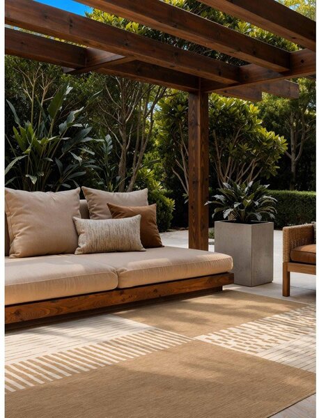 Covor pentru exterior și interior crem/în culoare naturală 200x300 cm Haringey Acacia – Ted Baker