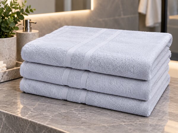 Prosop pentru hoteluri Royal 70x140 cm alb, 100% bumbac
